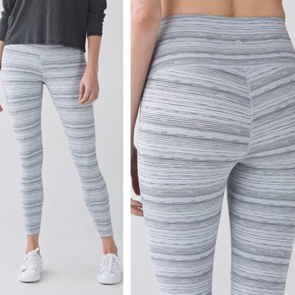 Lululemon High Times Pant Cyber Stripe Size 2